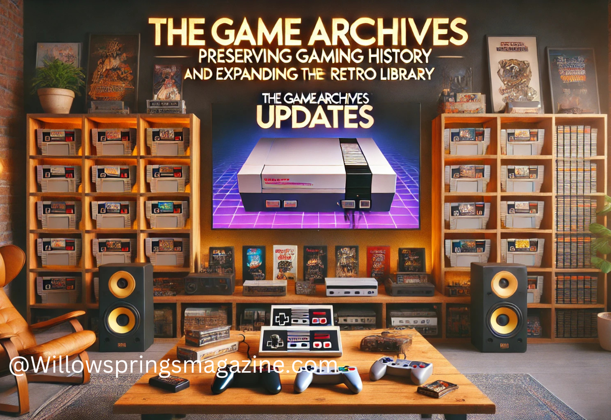 Thegamearchives Updates