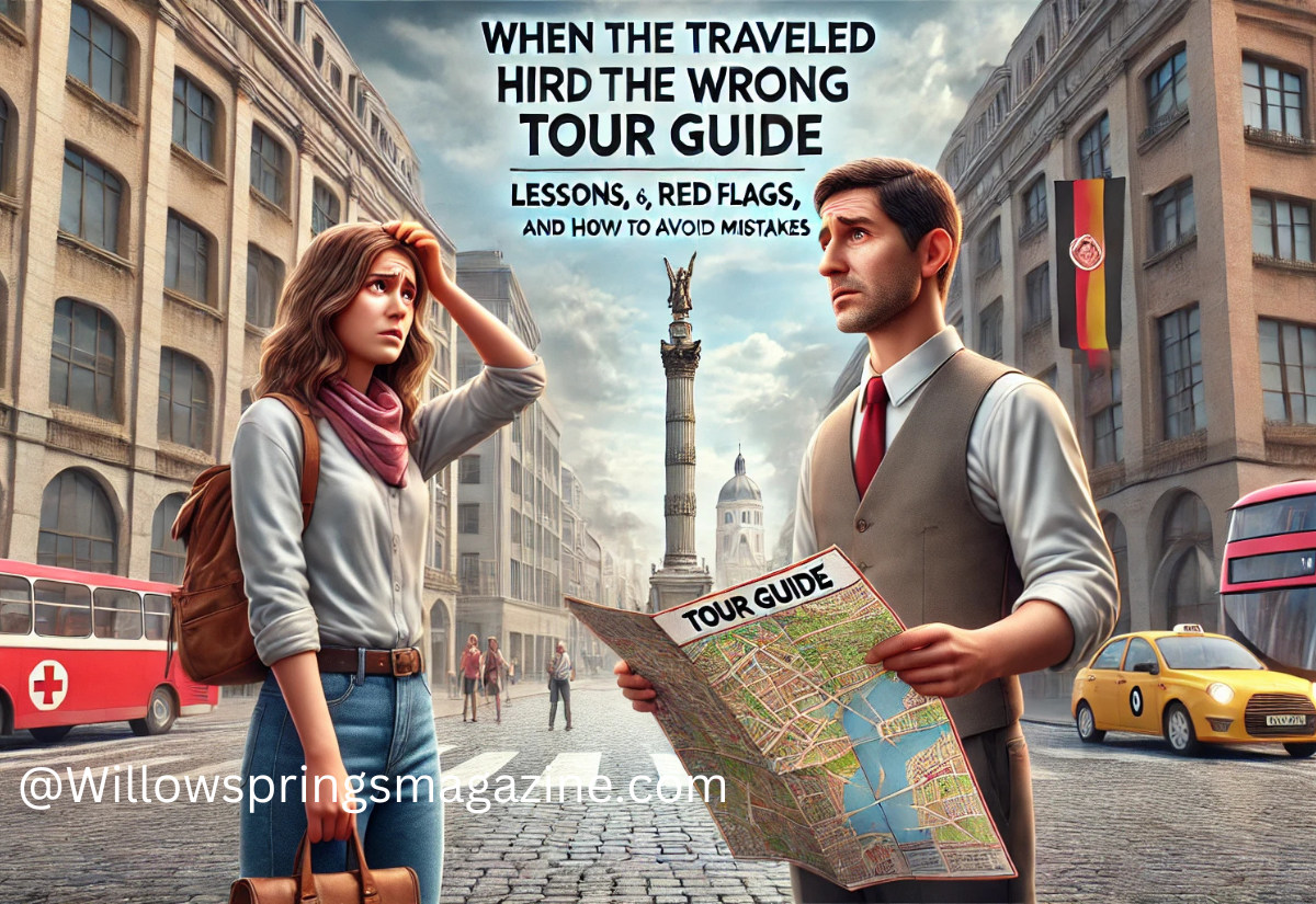 the traveler hired the wrong tour guide